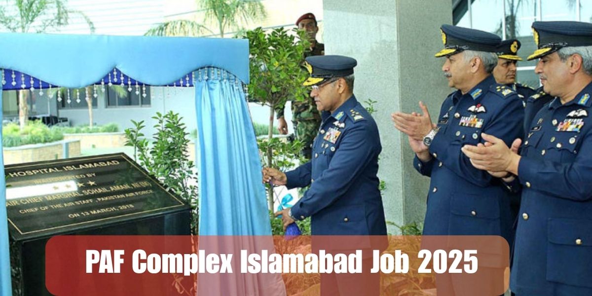 PAF Complex Islamabad Job 2025