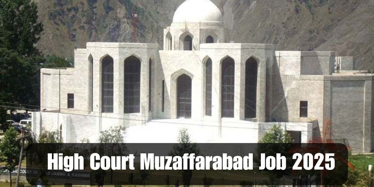 High Court Muzaffarabad Job 2025