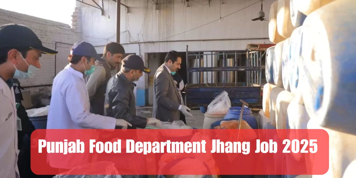 Punjab Food Department Jhang Job 2025