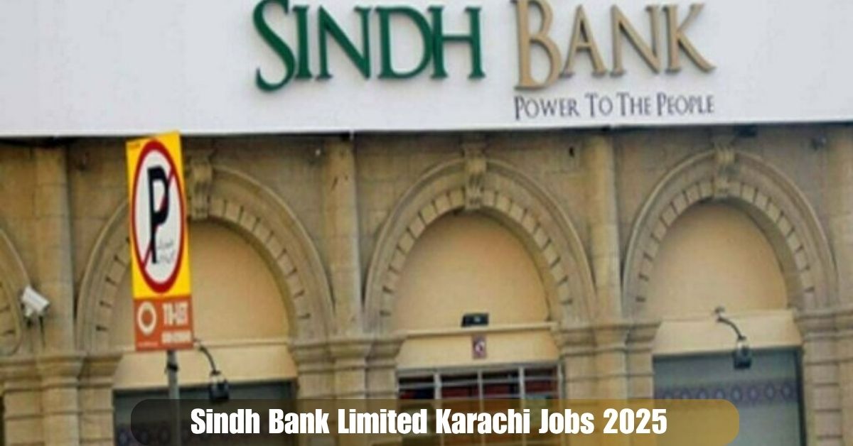 Sindh Bank Limited Karachi Jobs 2025