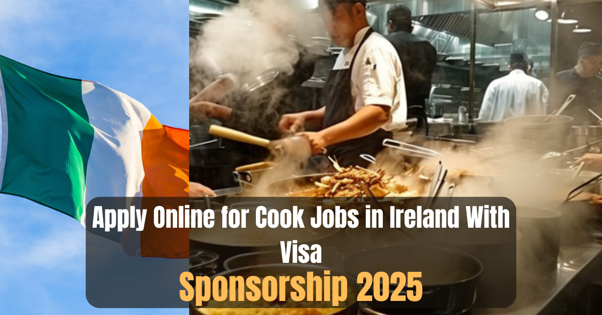 Apply Online for Cook Jobs in Ireland With Visa Sponsorship 2025