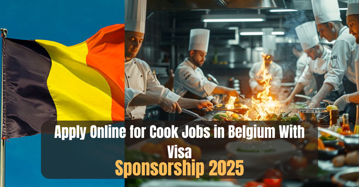 Apply Online for Cook Jobs in Belgium With Visa Sponsorship 2025